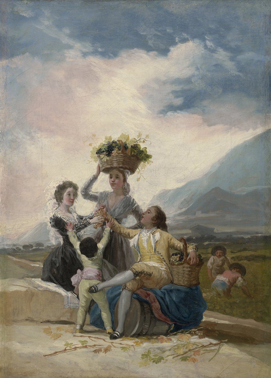 Outono, 1786 de Francisco de Goya