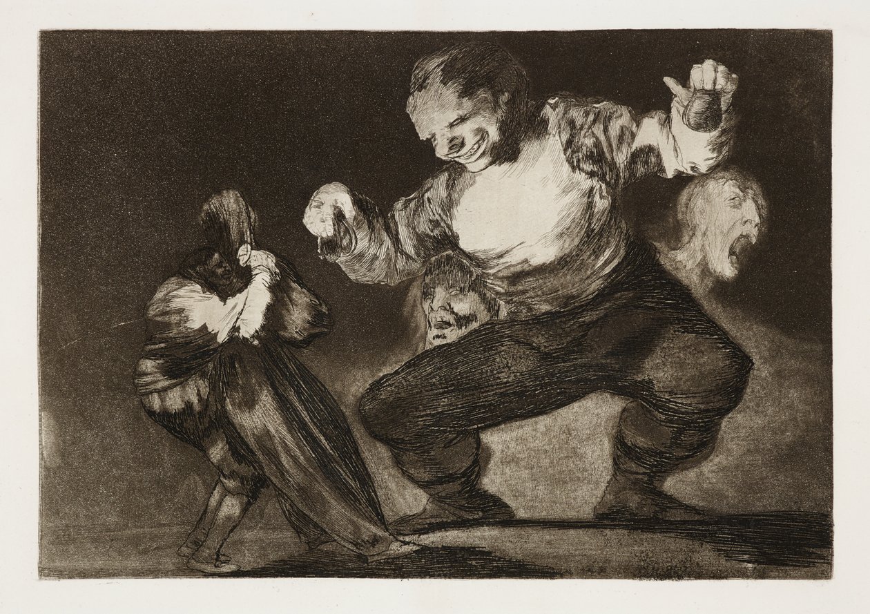 Silly Idiot (Idiota Tolo) de Francisco Jose de Goya y Lucientes