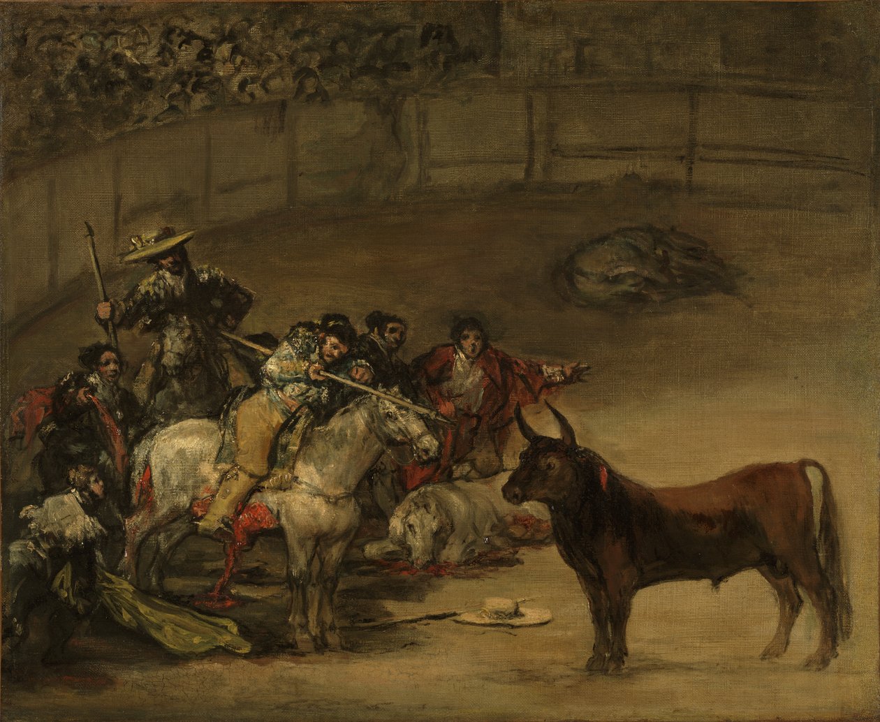 Tourada, sorte de Varas de Francisco de Goya