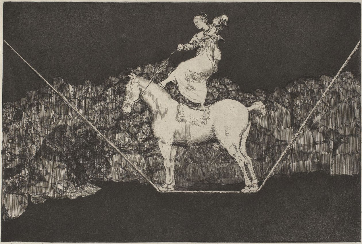 Disparate Puntual (Precisão tola) de Francisco Jose de Goya y Lucientes