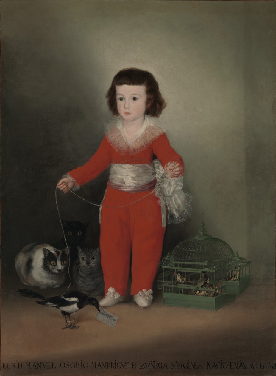 Dom Manuel Osorio Manrique de Zuniga (1784-92) de Francisco de Goya
