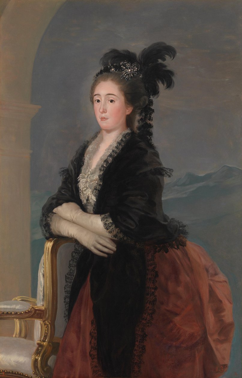 Sra. Maria Teresa da Vallabriga de Francisco Jose de Goya y Lucientes
