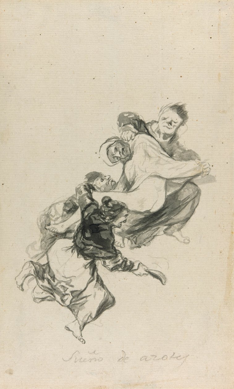 Sonho de flagelação de Francisco Jose de Goya y Lucientes