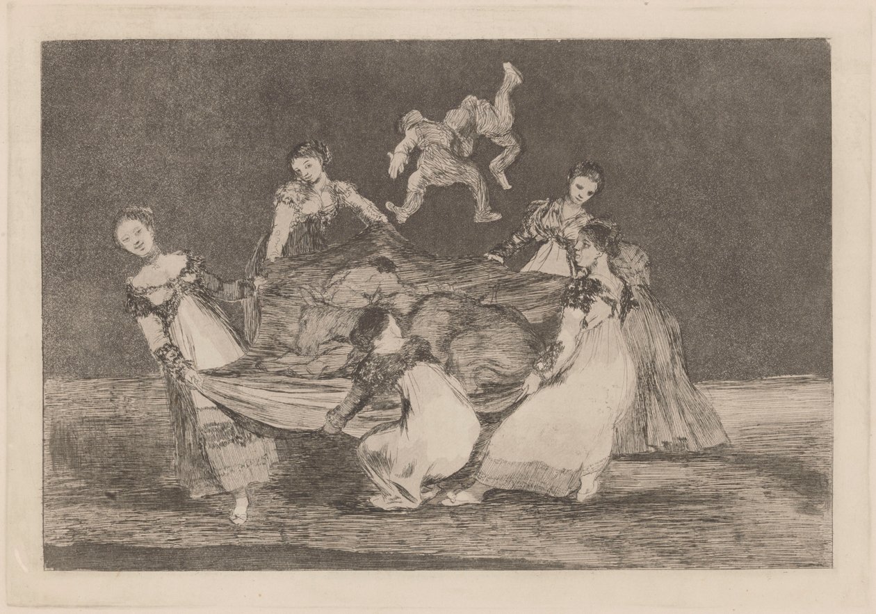 Loucura feminina de Francisco Jose de Goya y Lucientes