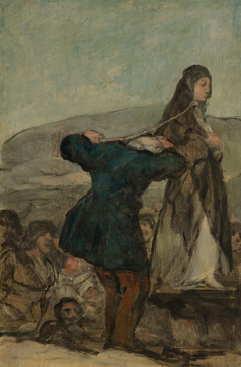 Execução de bruxas de Francisco Jose de Goya y Lucientes