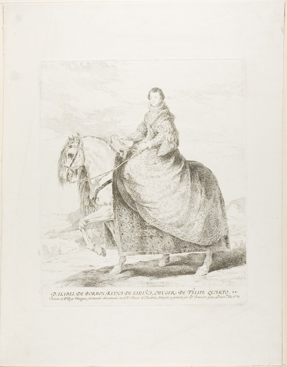 Isabel de Bourbon de Francisco Jose de Goya y Lucientes