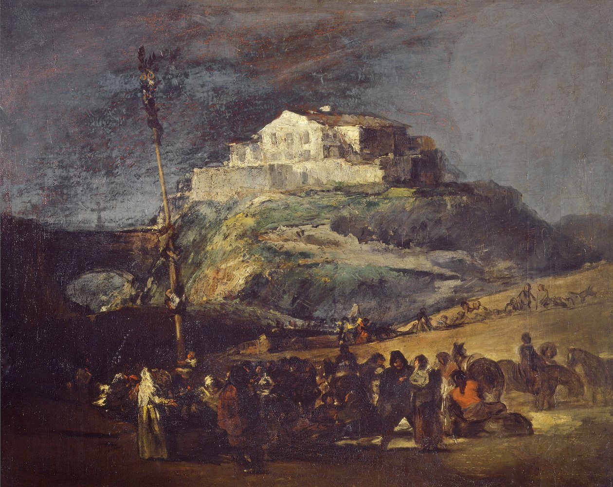 O pau-de-sebo de Francisco Jose de Goya y Lucientes