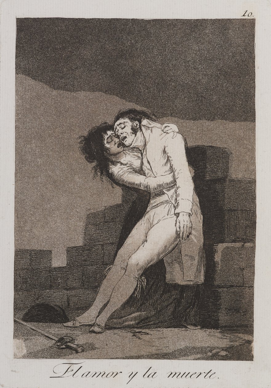 Amor e morte de Francisco de Goya