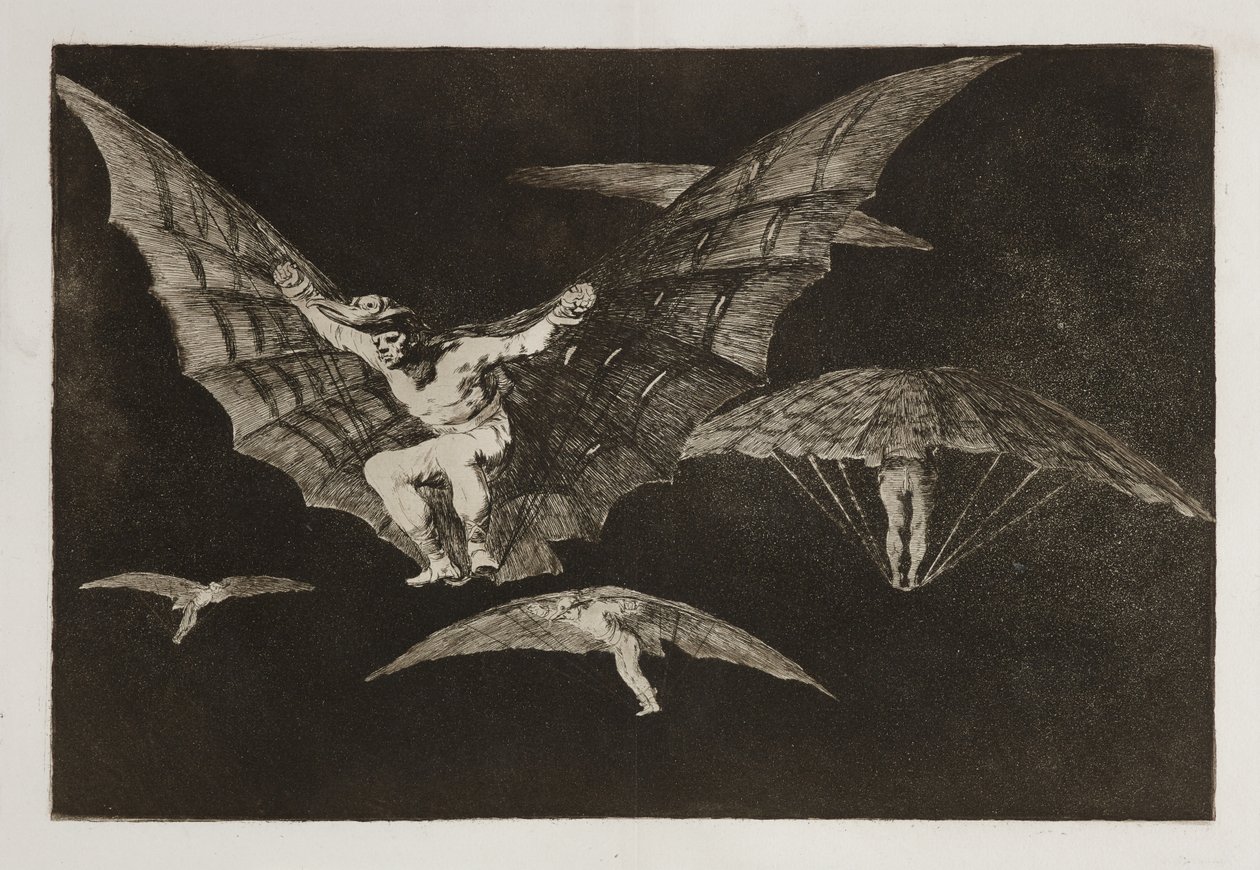 Modo de volar (A way of flying) de Francisco Jose de Goya y Lucientes