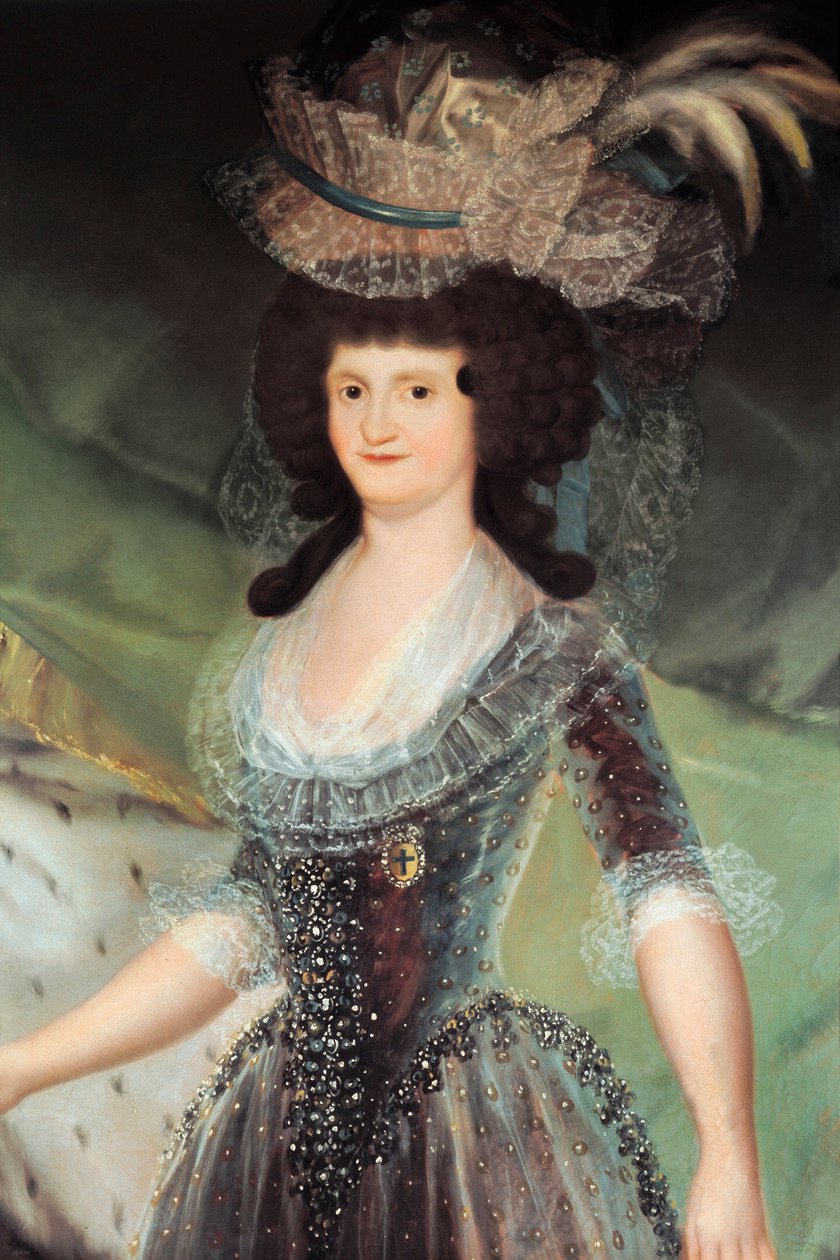 Retrato de Maria Luísa de Parma (Maria Luisa de Parma de Francisco Jose de Goya y Lucientes