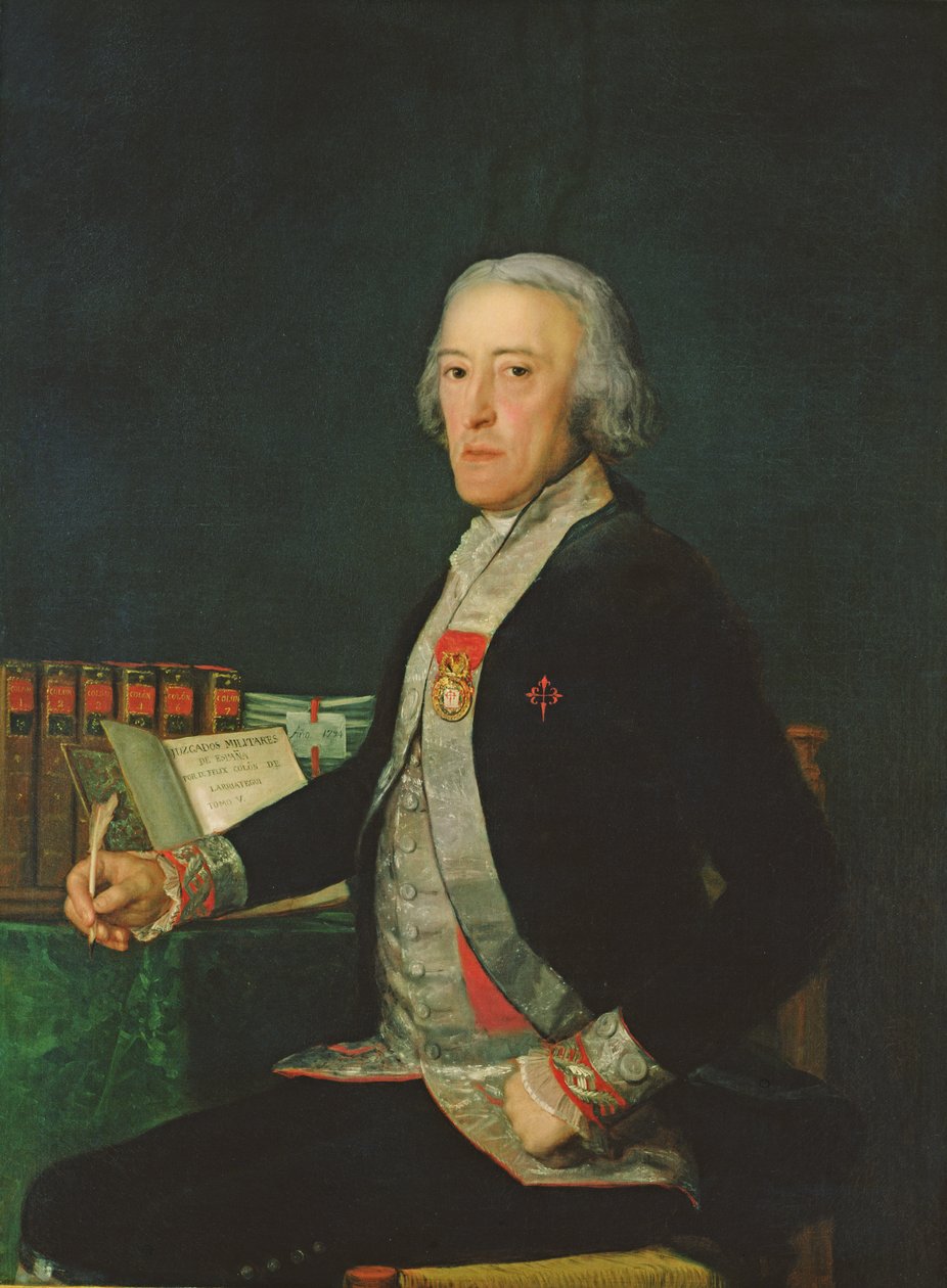 Retrato de Félix Colon de Larriategui de Francisco Jose de Goya y Lucientes