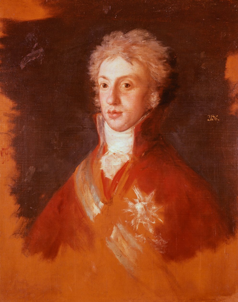 Retrato de Luigi di Borbone-Parma, de Francisco de Goya (1746-1828), Estudo para a Família de Carlos IV de Francisco Jose de Goya y Lucientes