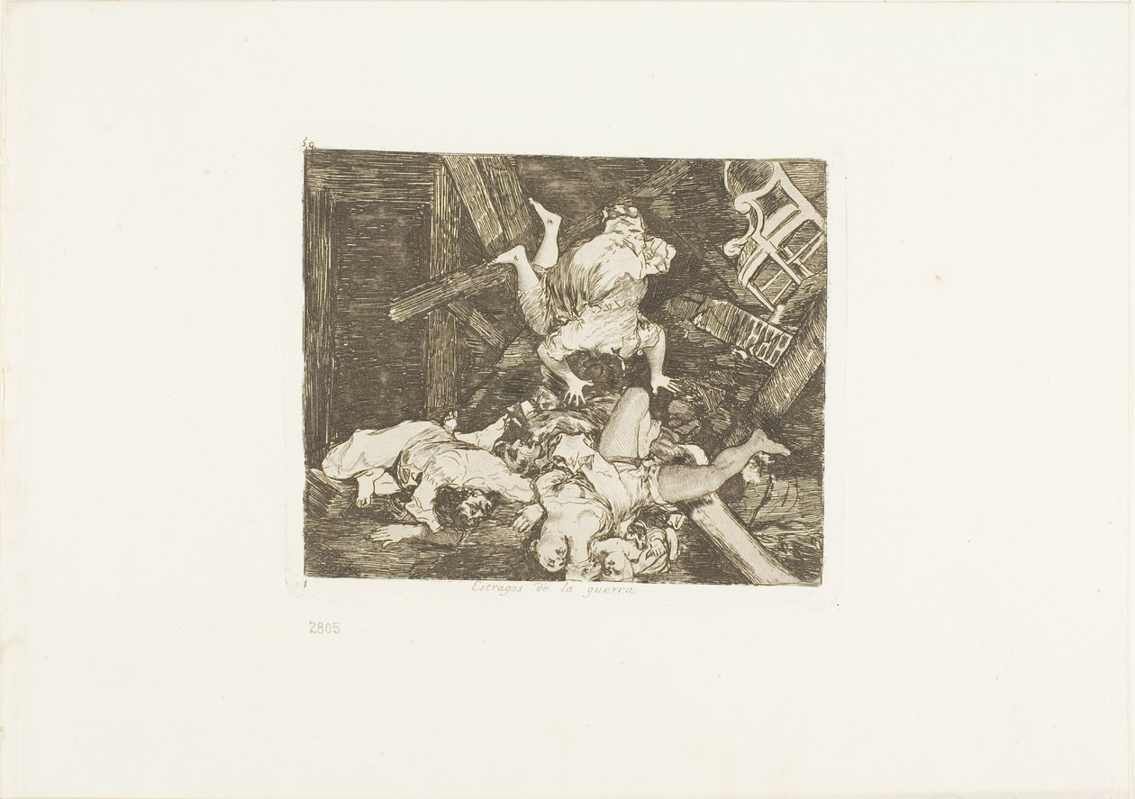 Devastação da guerra, placa 30 de The Disasters of War de Francisco Jose de Goya y Lucientes