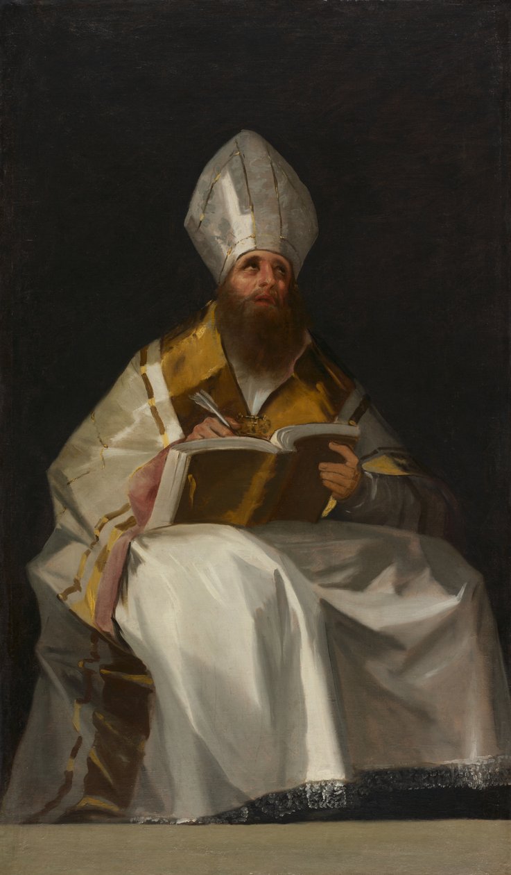 São Ambrósio, c.1796-1799 de Francisco de Goya