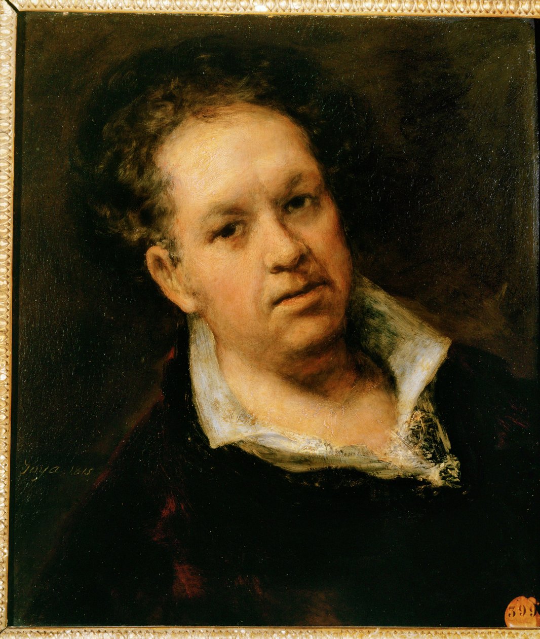 Autorretrato ... (pintura sobre tela) de Francisco Jose de Goya y Lucientes
