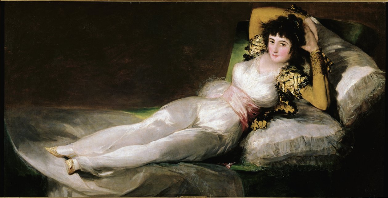 A Maja vestida de Francisco Jose de Goya y Lucientes