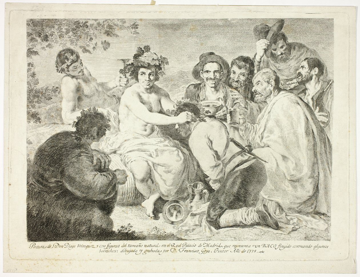 Os bêbados de Francisco Jose de Goya y Lucientes