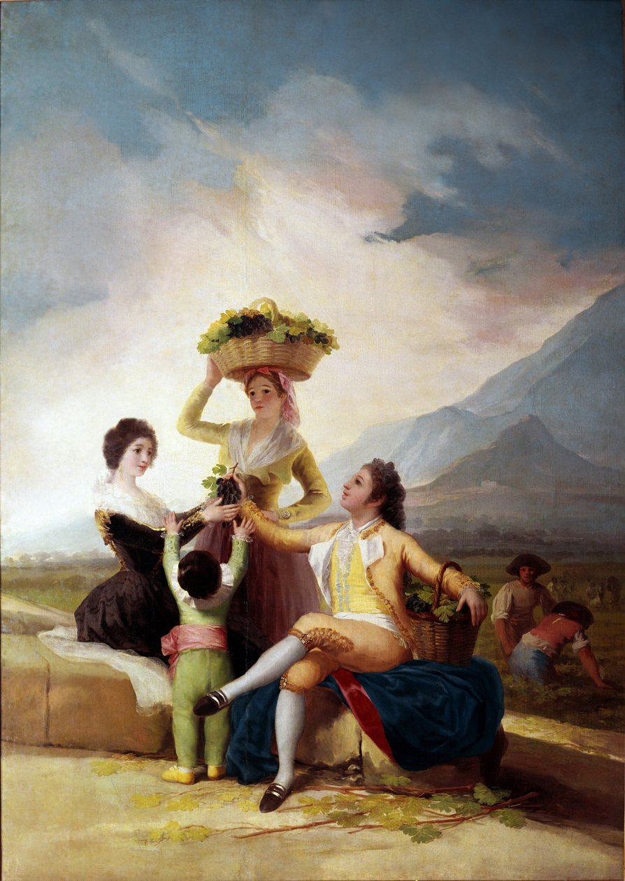 A Colheita (óleo sobre tela de Francisco de Goya