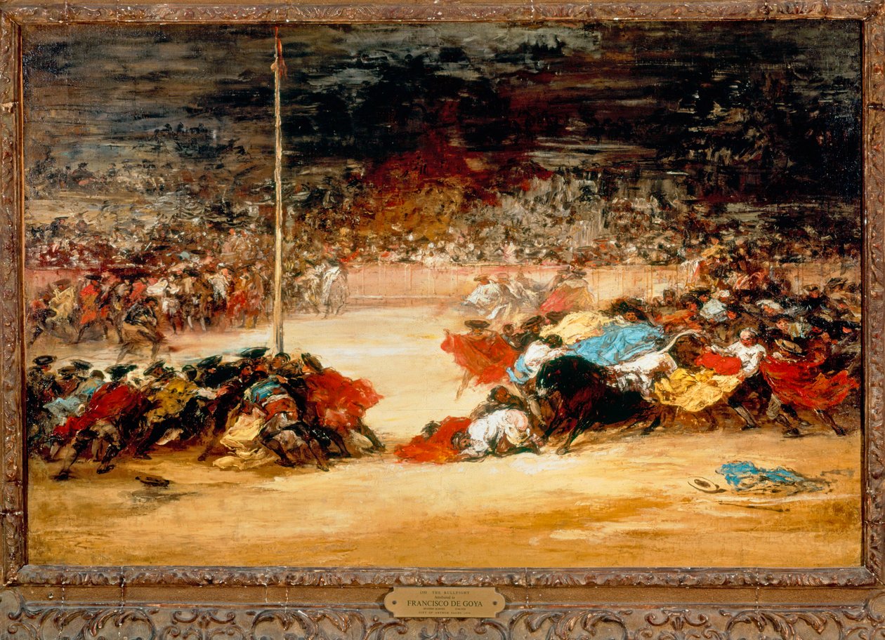 A tourada de Francisco Jose de Goya y Lucientes