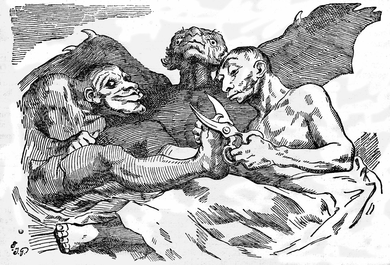 Fazem a sua casa de banho, c.1820 (gravura) de Francisco Jose de Goya y Lucientes