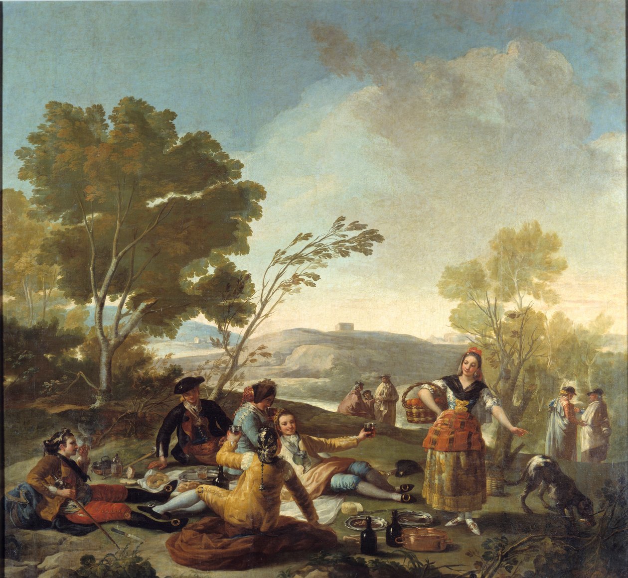 Faça-lhe uma visita guiada. Pintura de Francisco De Goya (1746-1828) de Francisco de Goya