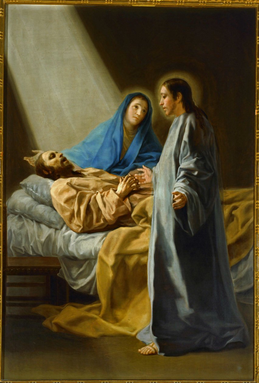 Transição de São José ... (pintura sobre tela) de Francisco Jose de Goya y Lucientes