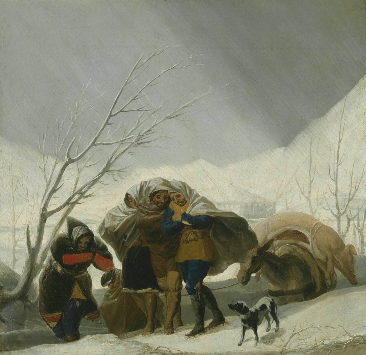 Cena de inverno de Francisco Jose de Goya y Lucientes