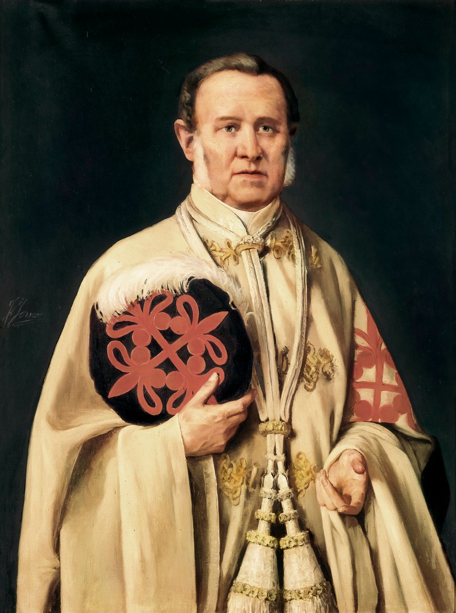 "Retrato do Marquês de Viluma, nobre militar e político espanhol" c.1850 (óleo sobre tela) de Francisco Jover y Casanova