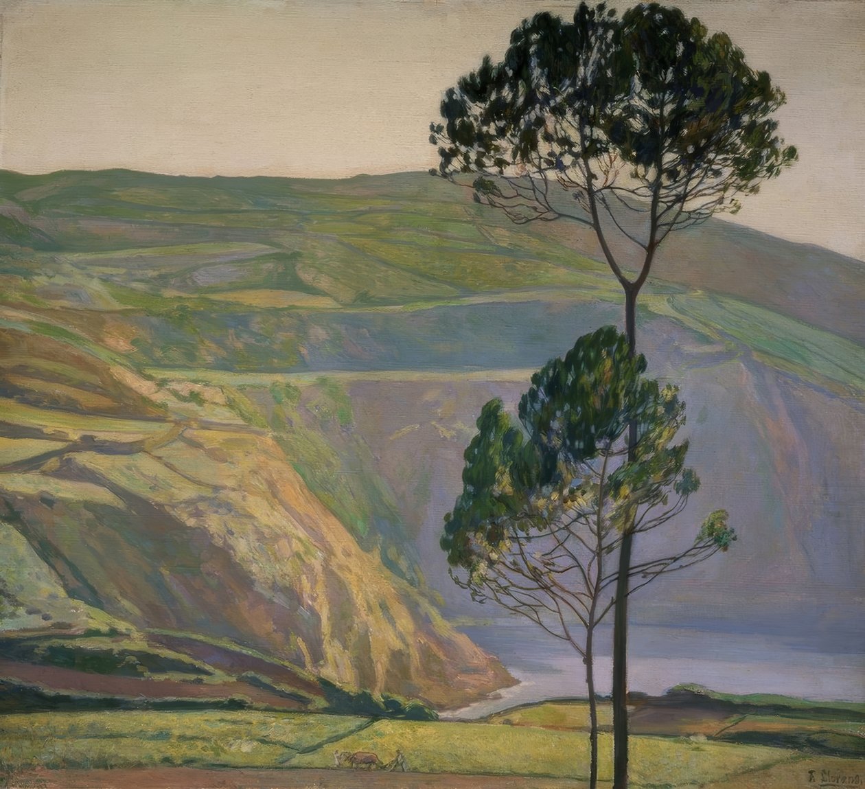 COSTA DE MEL - 1932–90X100 CM– de Francisco Llorens Diaz