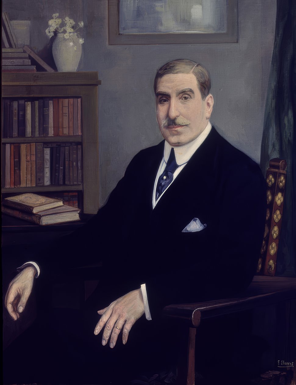 RETRATO DE JOAQUIN SANCHEZ DE TOCA de Francisco Llorens Diaz
