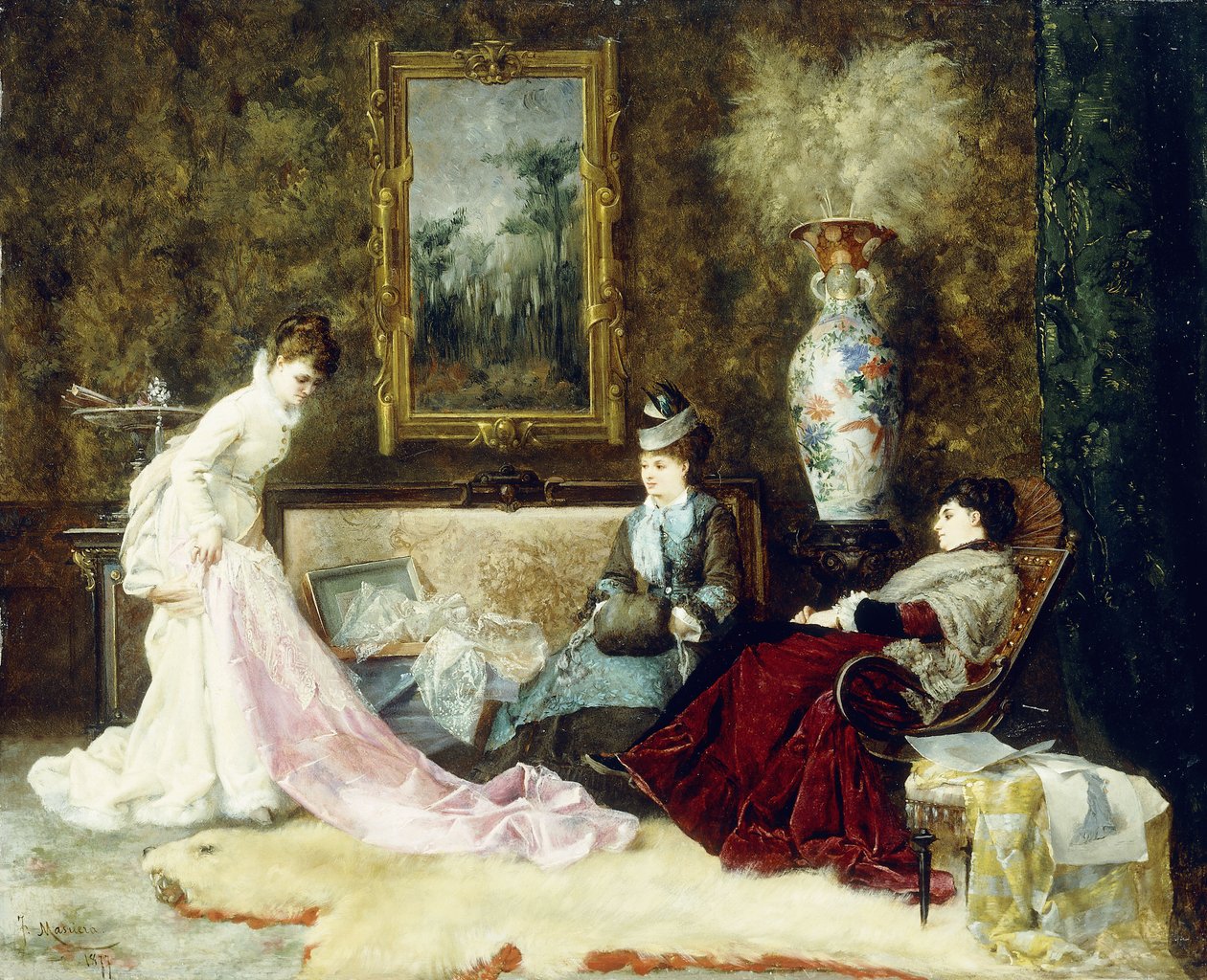 Renda Fina, 1877 de Francisco Masriera y Manovens