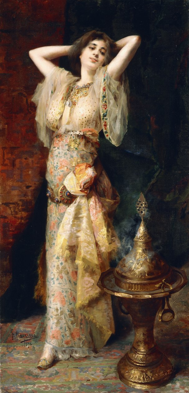 Odalisque, 1898 de Francisco Masriera y Manovens