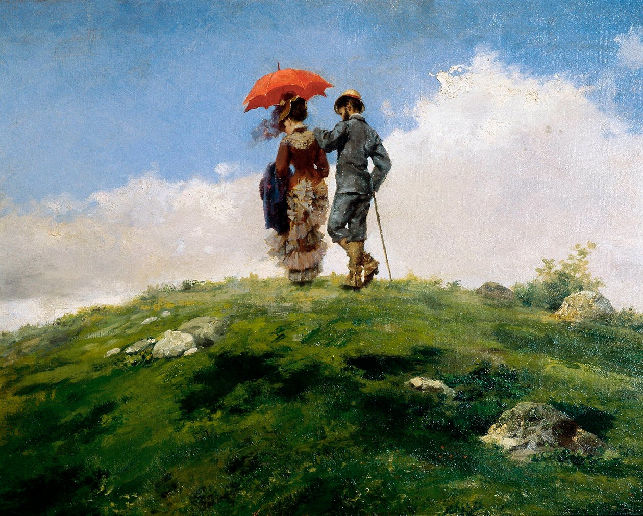 A montanha verde de Francisco Masriera y Manovens