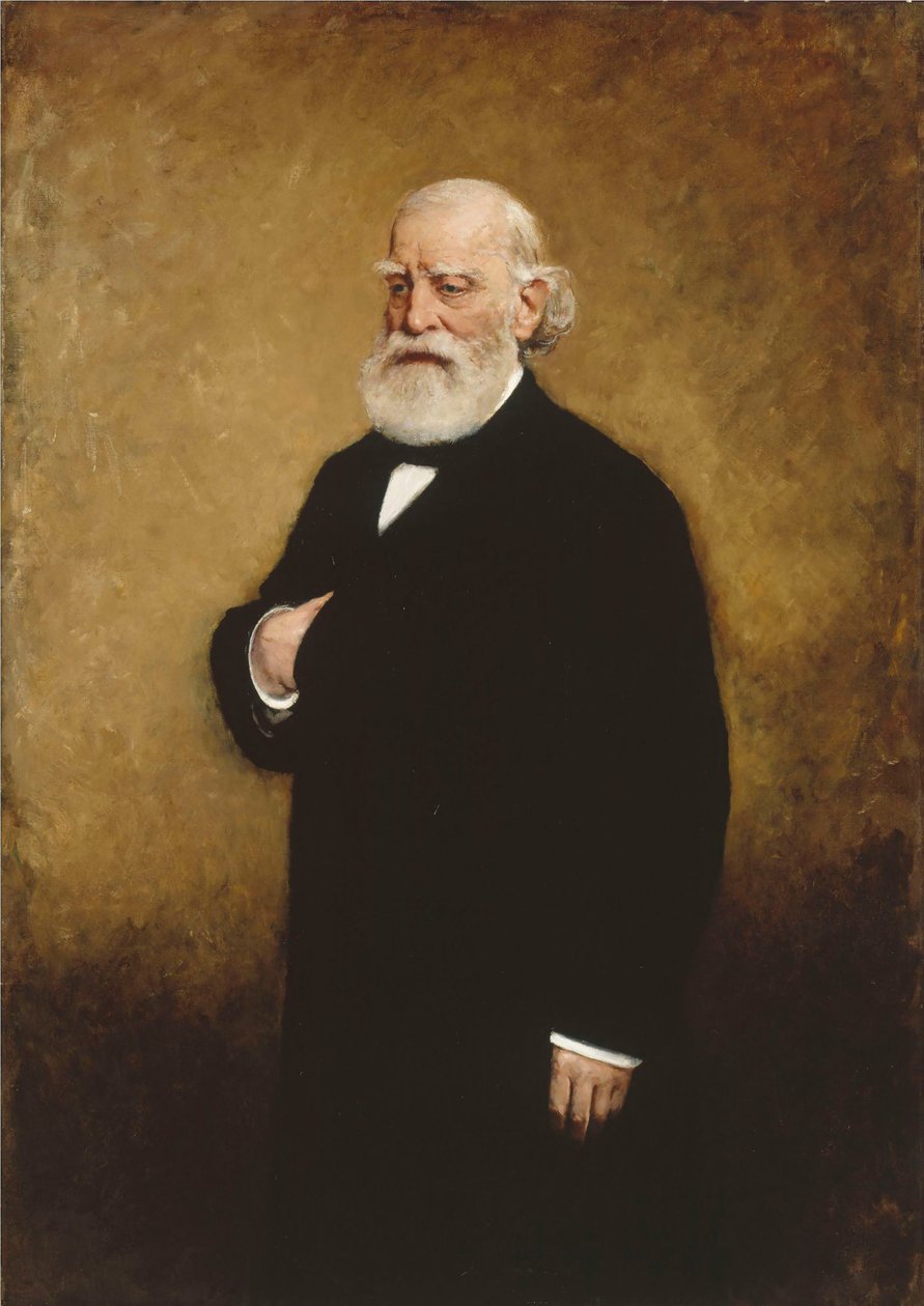 Retrato de François-Vincent Raspail 1794-1878, 1878. de Francisco Miralles