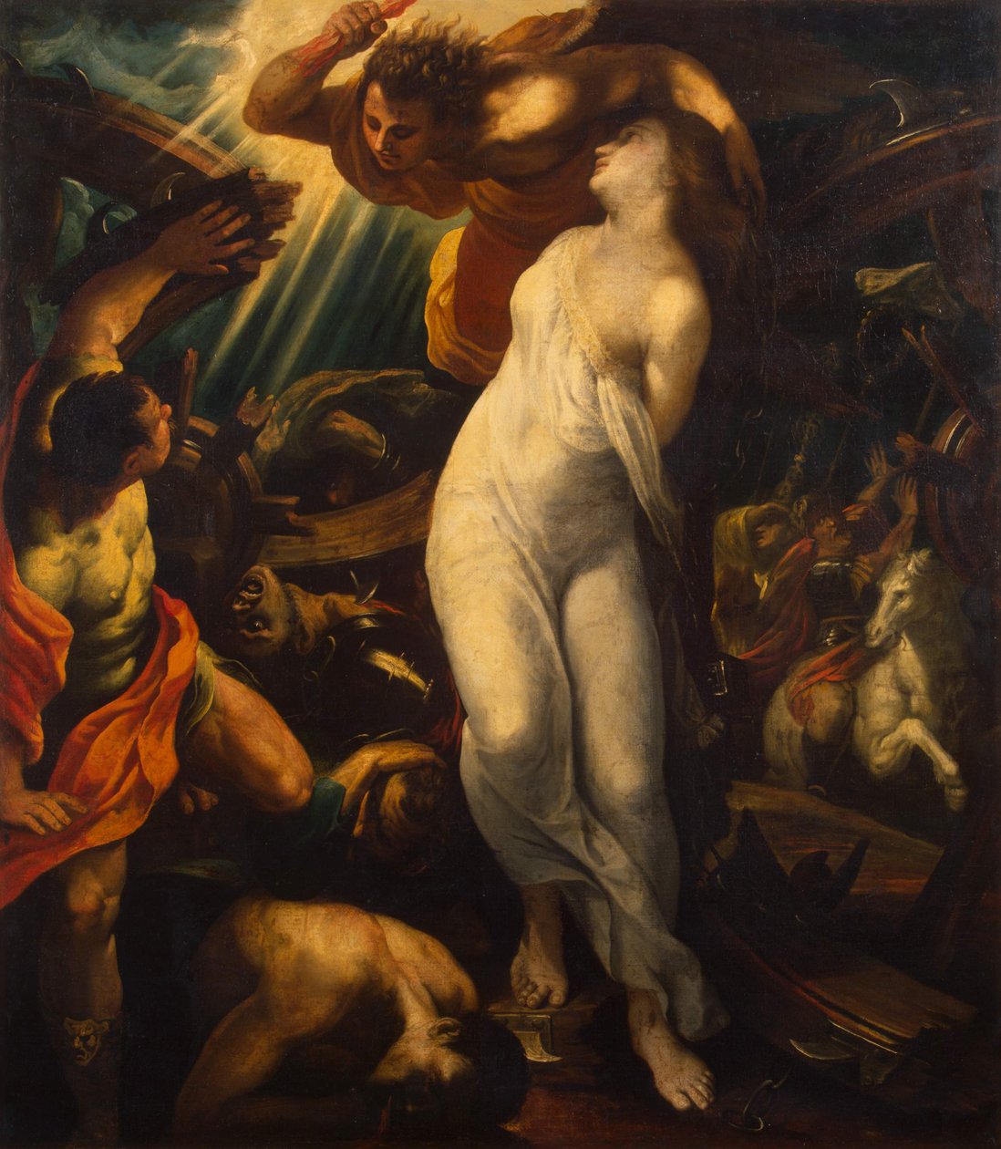 O Martírio de Santa Catarina, 1600 de Francisco Ribalta