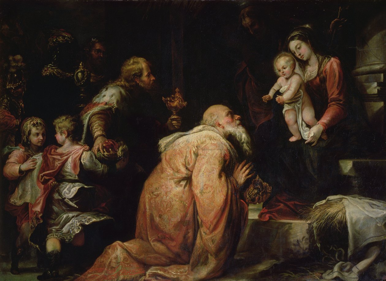A Adoração dos Reis de Francisco Rizi