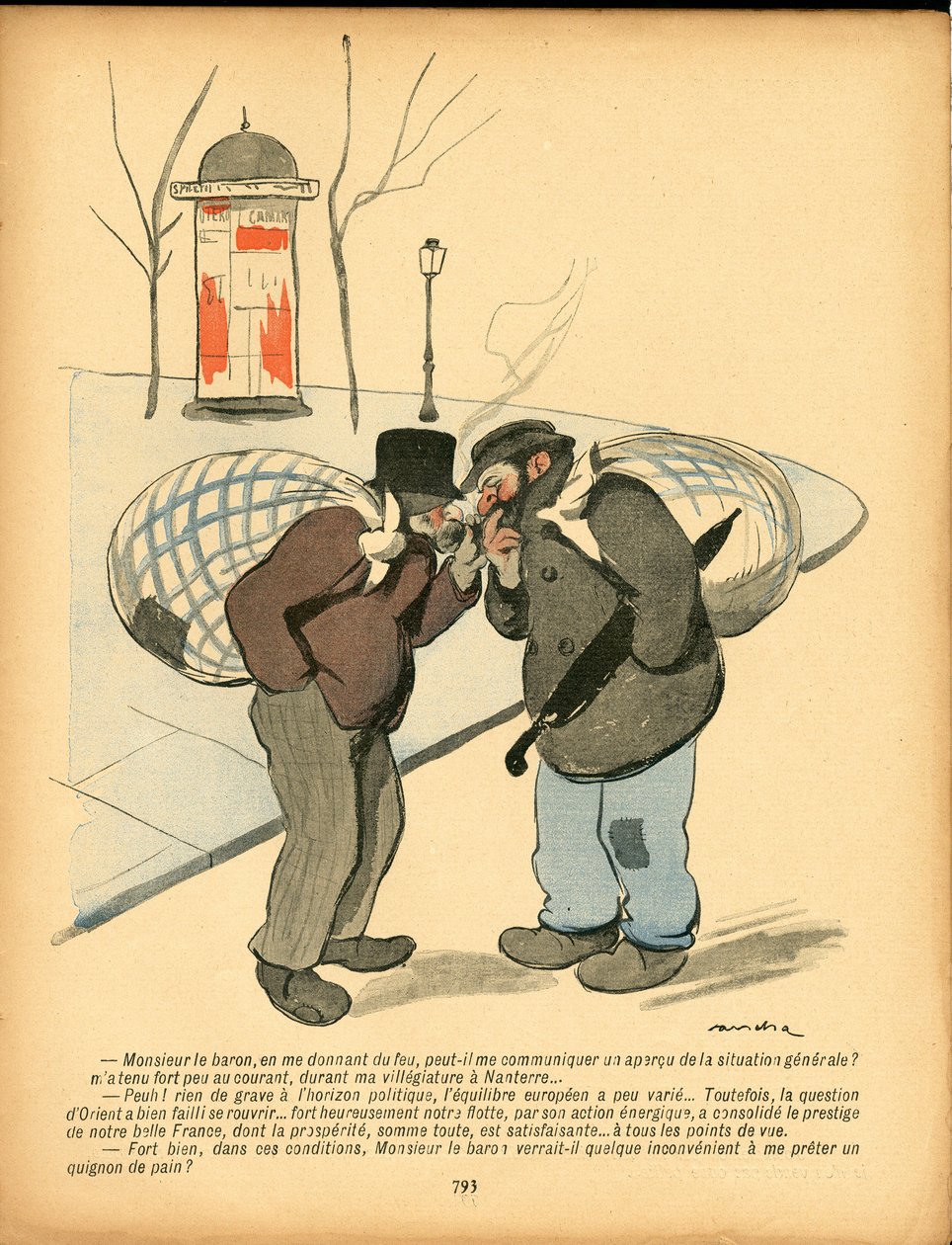 A Placa de Manteiga, número 47, Satirical in Colors de Francisco Sancha y Lengo