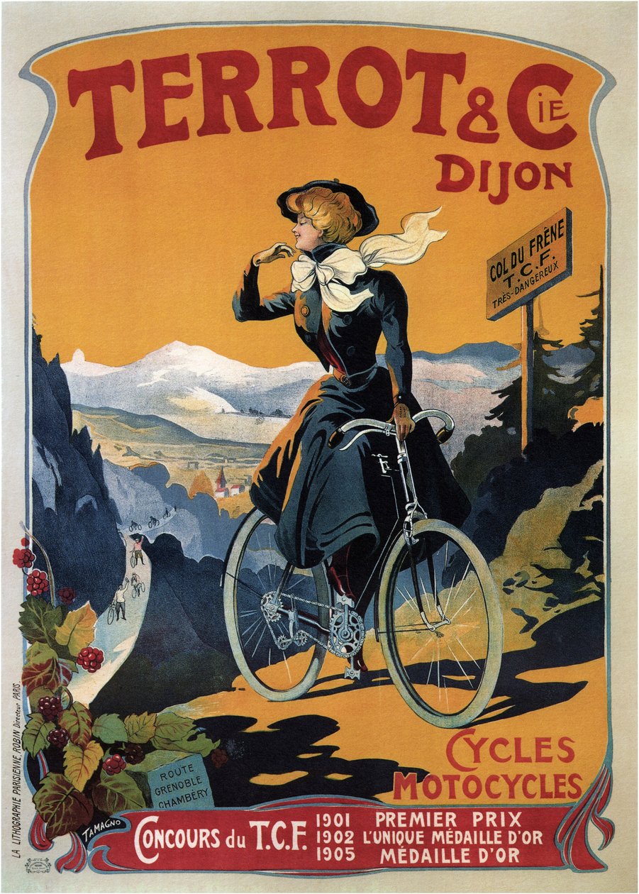 Ciclos Terrot e Cie, 1905 de Francisco Tamagno