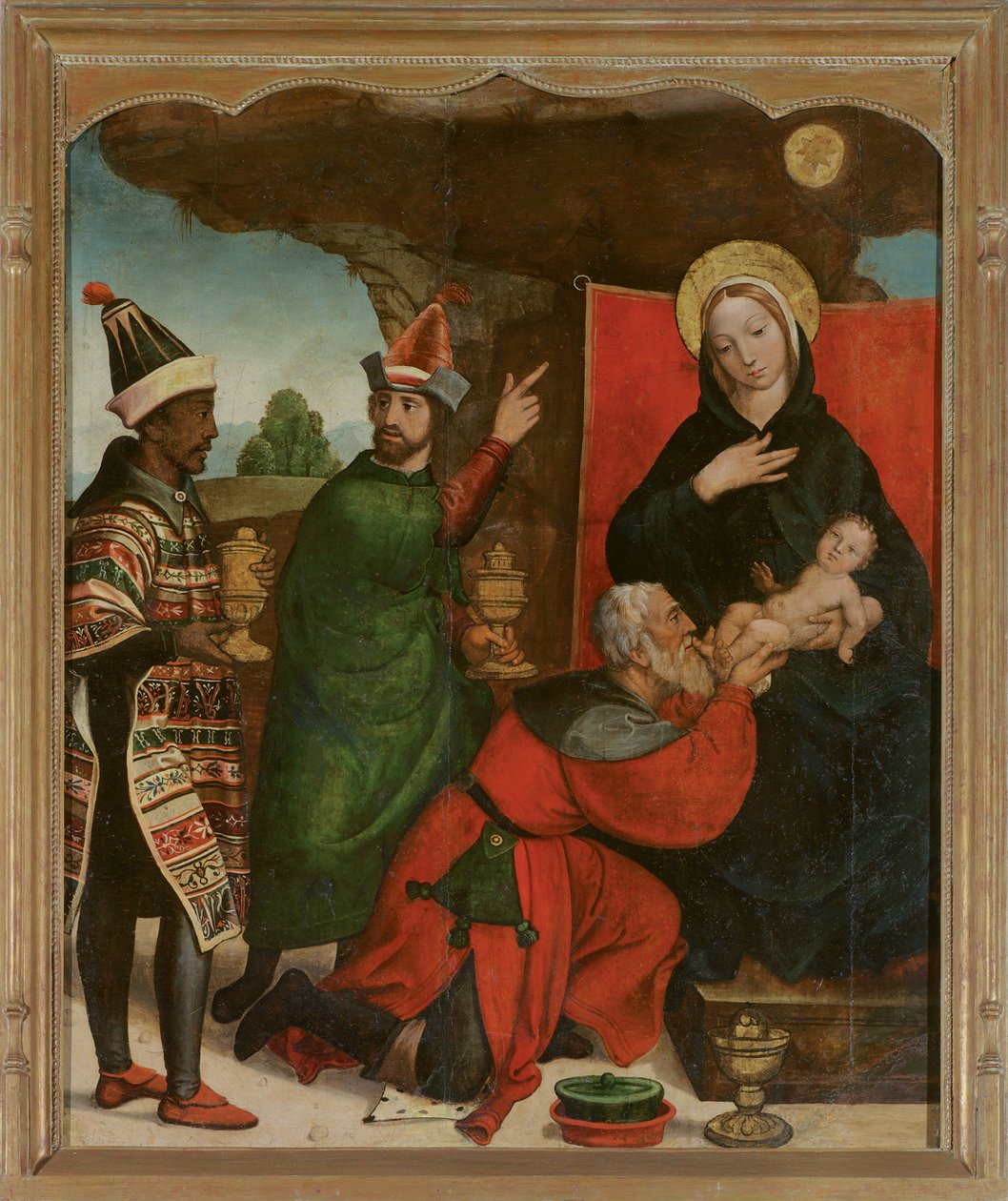 A Adoração dos Magos de Francisco de Comontes