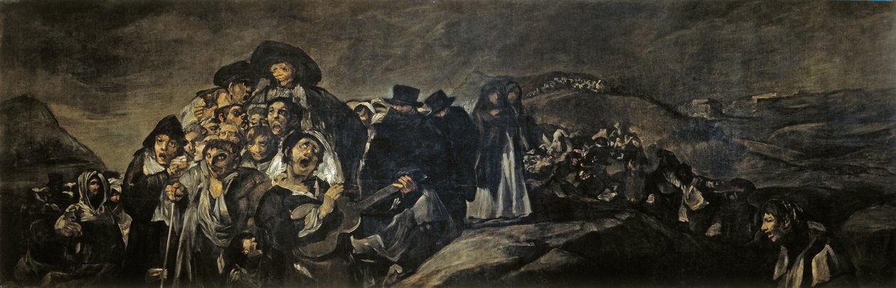 Peregrinação a San Isidro de Francisco de Goya
