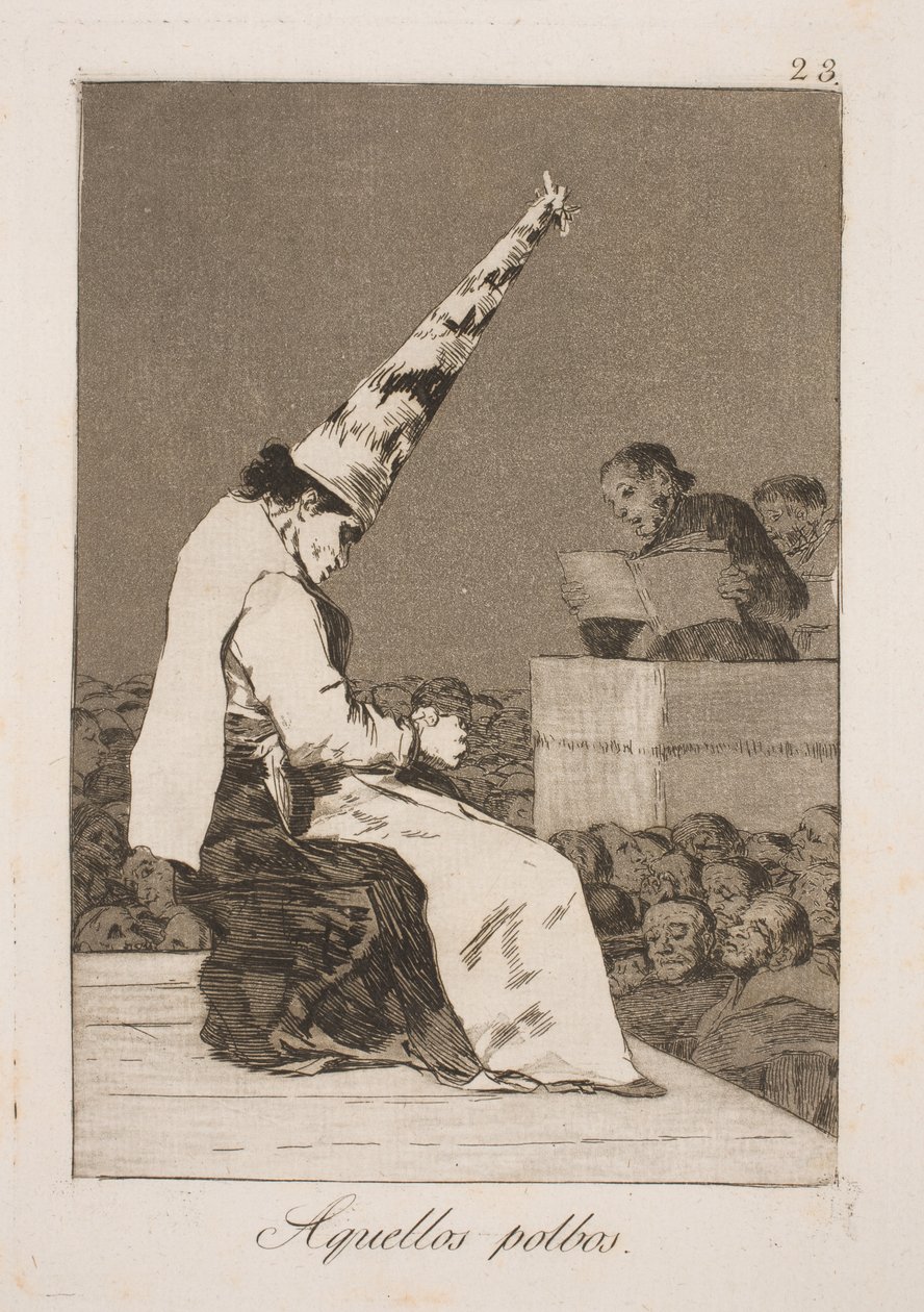 Do pó vem a sujeira de Francisco de Goya