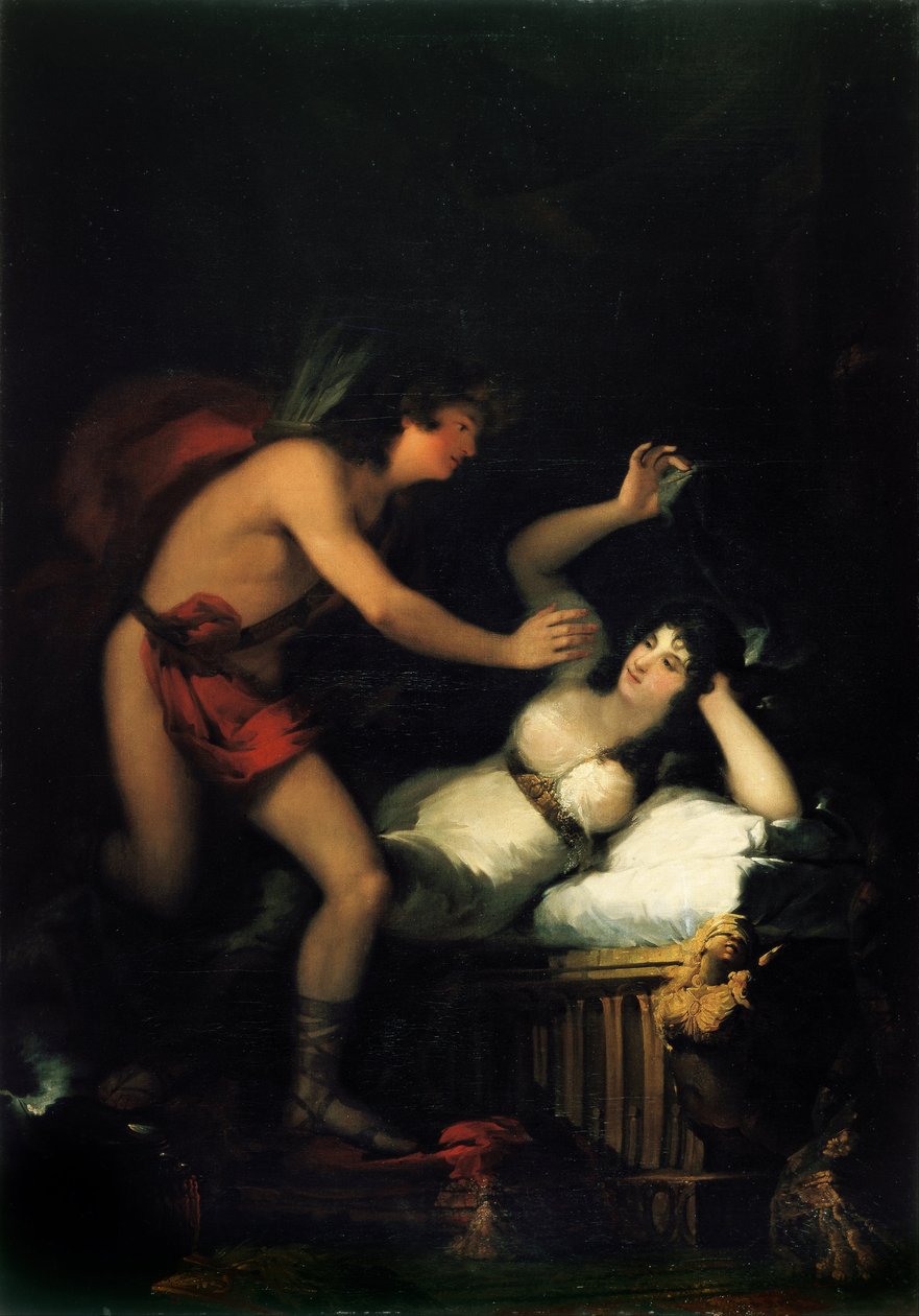 Alegoria do Cupido e da Psique do Amor de Francisco de Goya