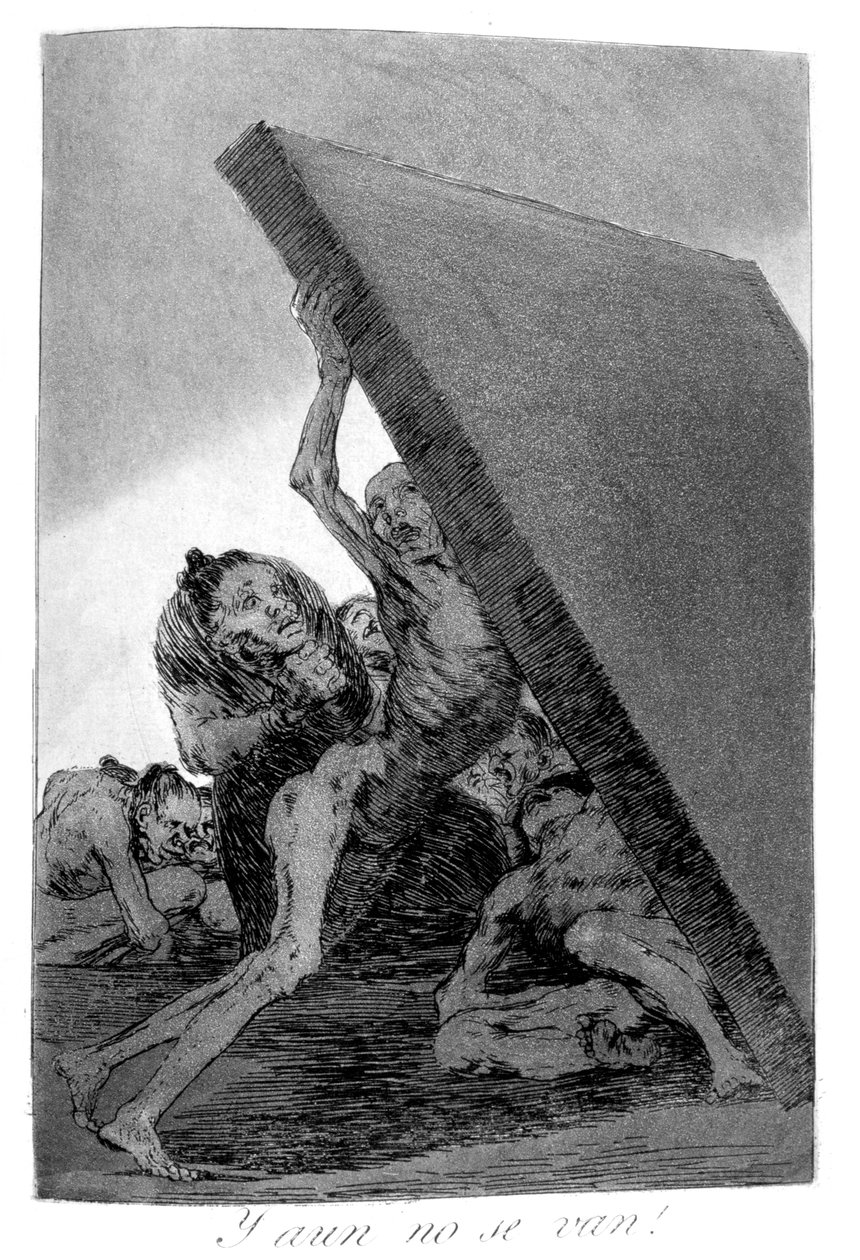 E ainda assim eles não vão !, 1799 de Francisco de Goya