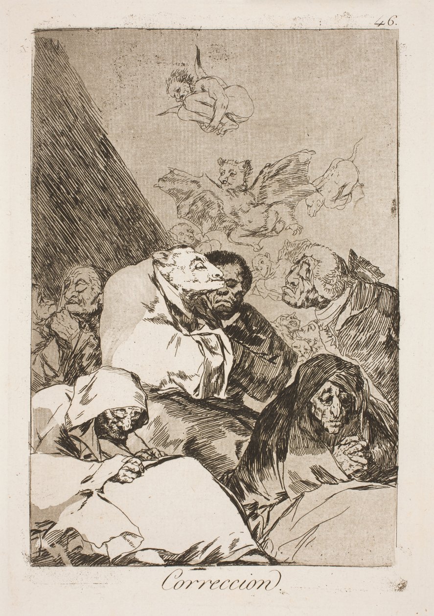Raiva de Francisco de Goya