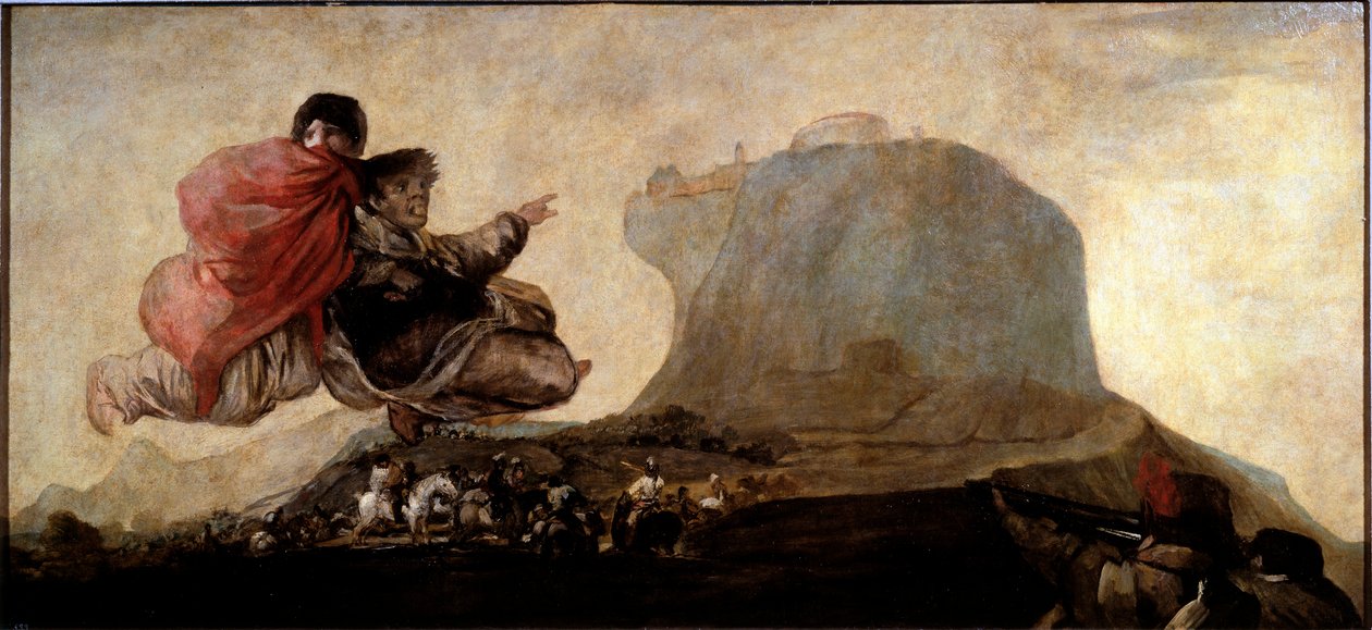 Asmodeus (óleo sobre tela de Francisco de Goya