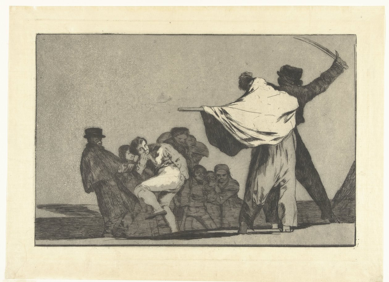 Tolice conhecida Dispersar Conocido Los Disparates (The follies) (título da série) Los Proverbios (Os Provérbios) (título da série) de Francisco de Goya