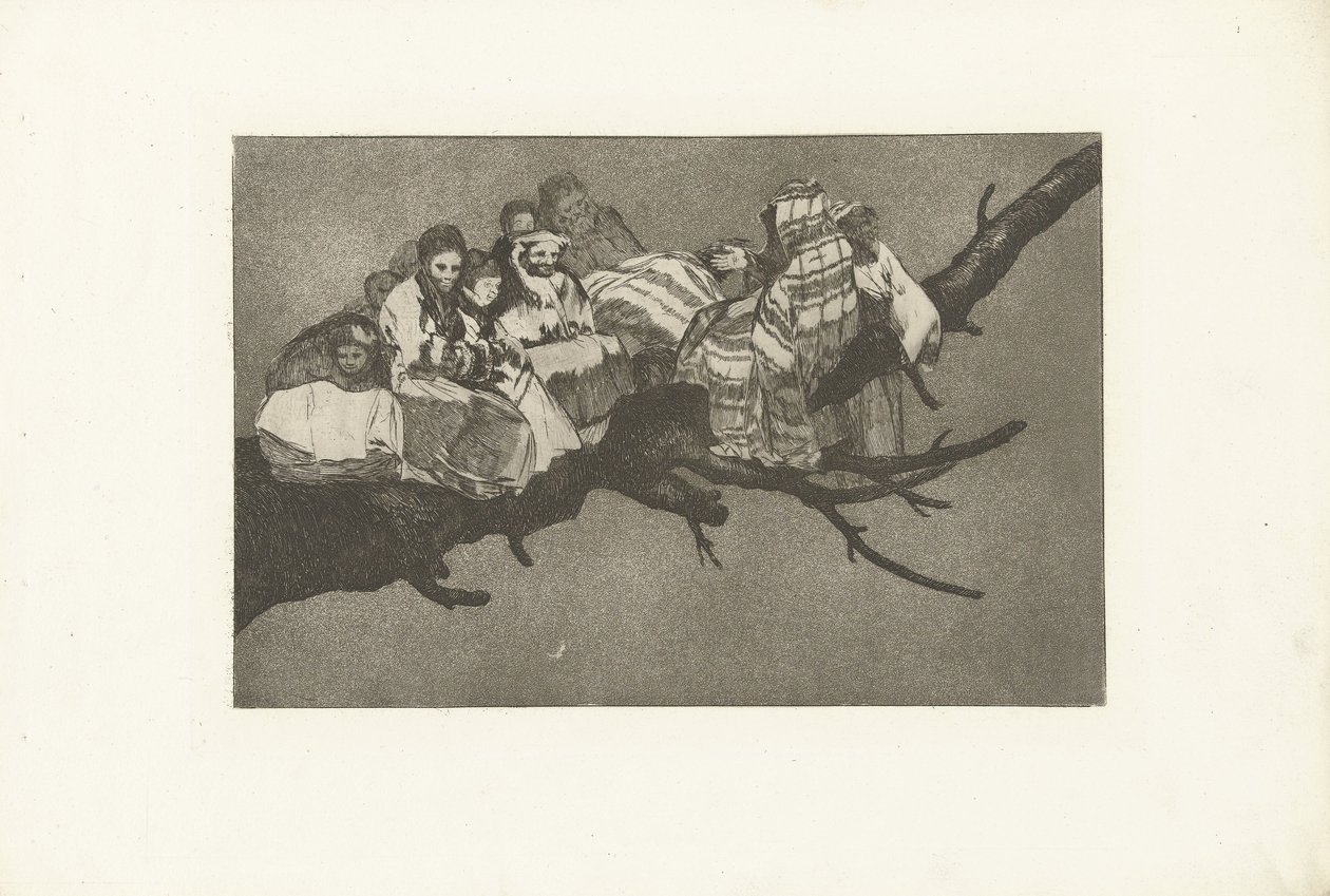loucura ridícula Ridículo diferente Los Disparates (The follies) (título da série) Los Proverbios (Os Provérbios) (título da série) de Francisco de Goya
