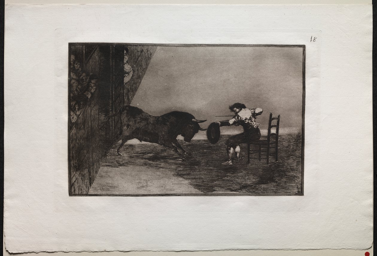 Touradas: A ousadia de Martincho no ringue de Saragoça de Francisco de Goya