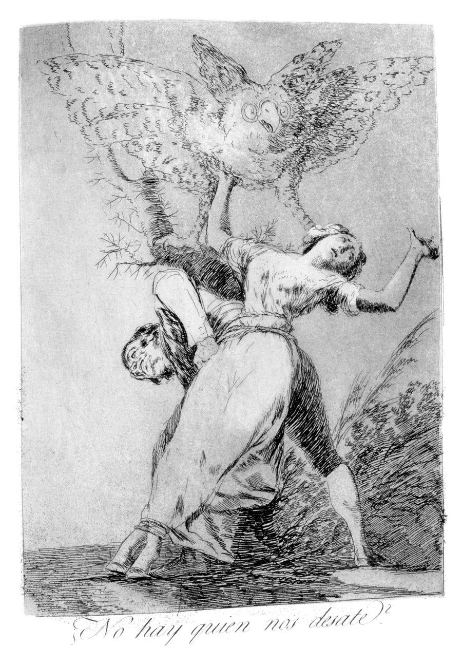 Ninguém pode nos unir, 1799 de Francisco de Goya