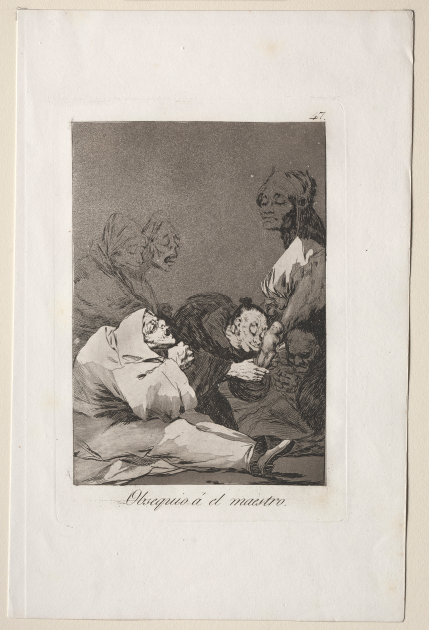 Caprichos: um presente para o mestre. de Francisco de Goya